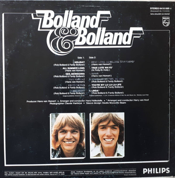 Bolland & Bolland : Bolland & Bolland (LP, Album)