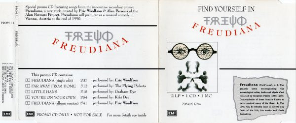 Freudiana : Excerpts From Freudiana (CD, Promo)