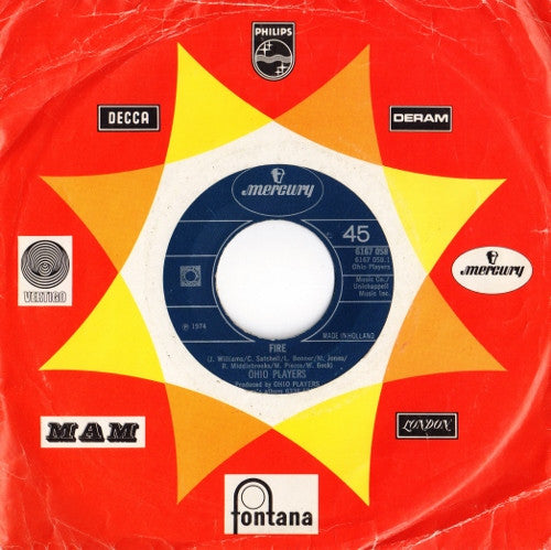 Ohio Players : Fire / Together (7", Single)