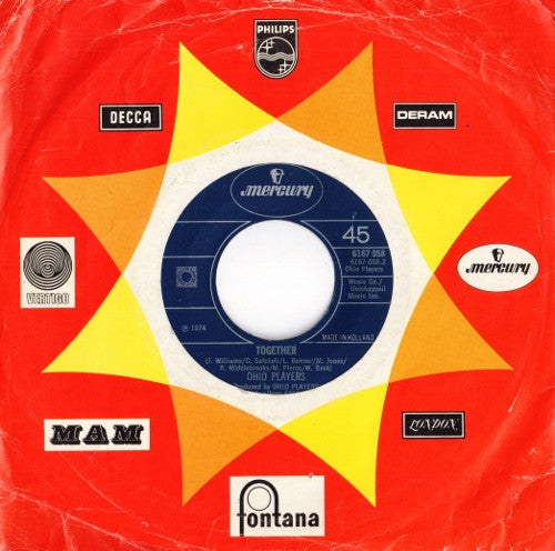 Ohio Players : Fire / Together (7", Single)