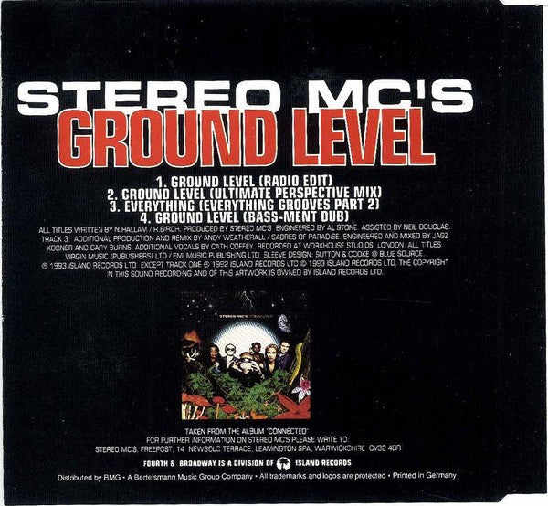 Stereo MC's : Ground Level (CD, Maxi)