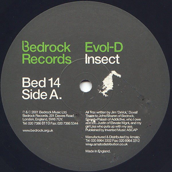 Evol-D : Insect  (12")
