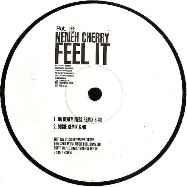 Neneh Cherry : Feel It (12", Promo)