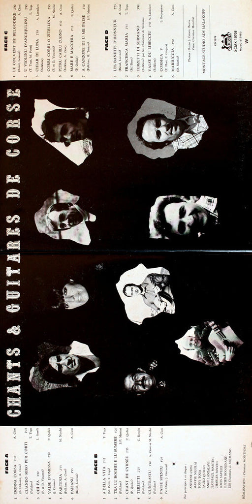 Various : Chants & Guitares De Corse (2xLP)