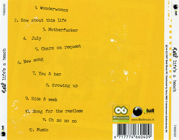 Leaf (2) : Life's A Beach (CD, Album, RE)