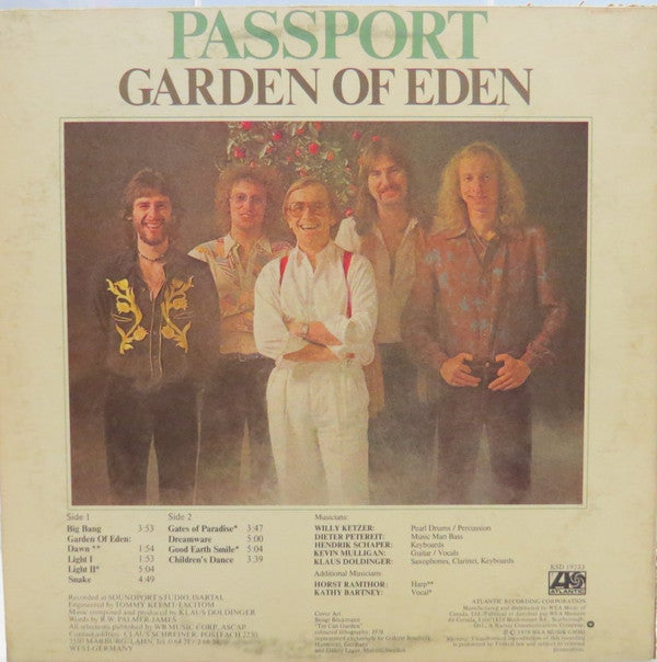 Passport (2) : Garden Of Eden (LP, Album)
