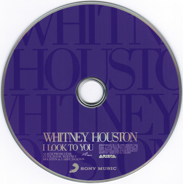 Whitney Houston : I Look To You (CD, Album)