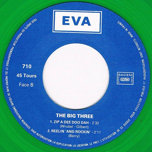 The Big Three : The Big Three (7", EP, Ltd, RE, Gre)