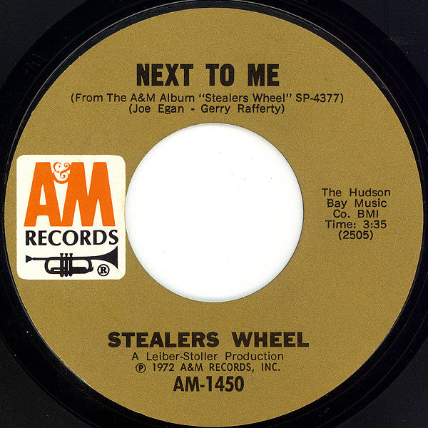 Stealers Wheel : Everyone's Agreed That Everything Will Turn Out Fine (7", Single, Styrene, Pit)