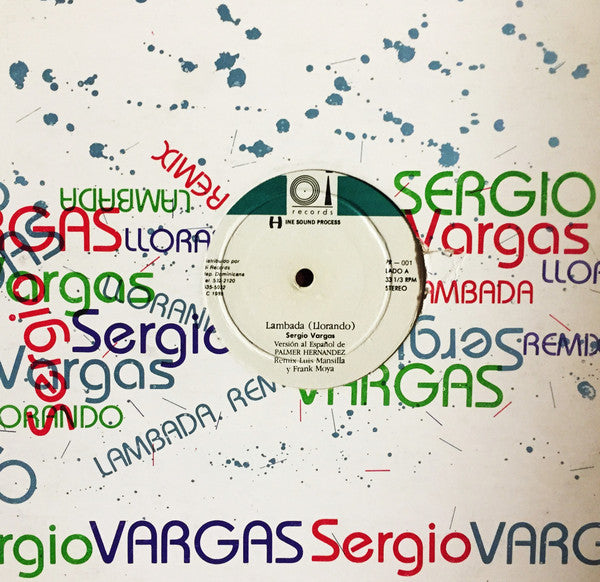 Sergio Vargas :  Lambada (Llorando) (12", Single)