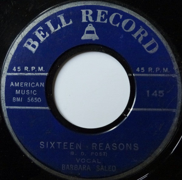 Art Mindo / Barbara Saleo : I Love The Way You Love / Sixteen Reasons (7")