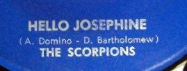 The Scorpions : Hello Josephine (7", Single, Ora)