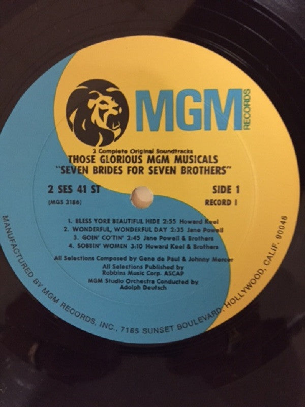 Various : Those Glorious MGM Musicals - Seven Brides For Seven Brothers - Rose Marie (2xLP, Comp, Ltd, RE, Gat)