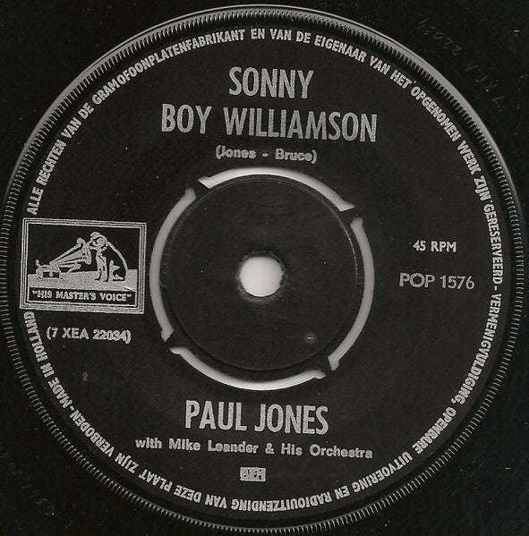 Paul Jones : I've Been A Bad Bad Boy (7", Single)