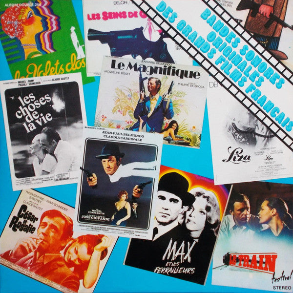 Various : Bandes Sonores Originales Des Grands Films Français (2xLP, Album, Comp, RE)