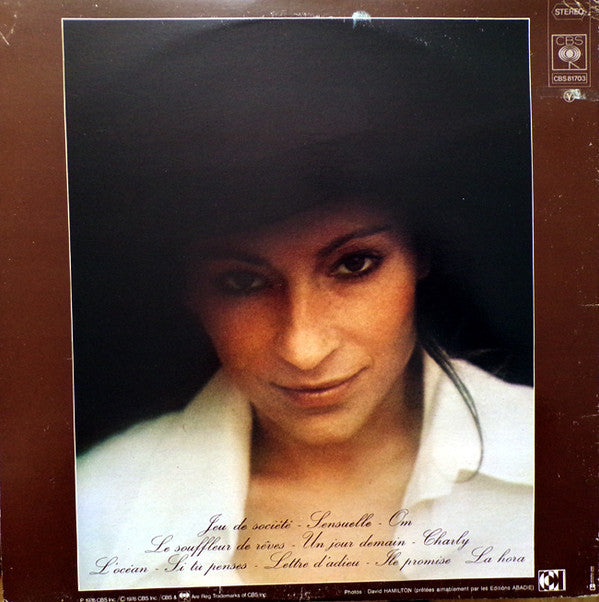 Catherine Lara : Jeux De Societé (LP, Album, Gat)