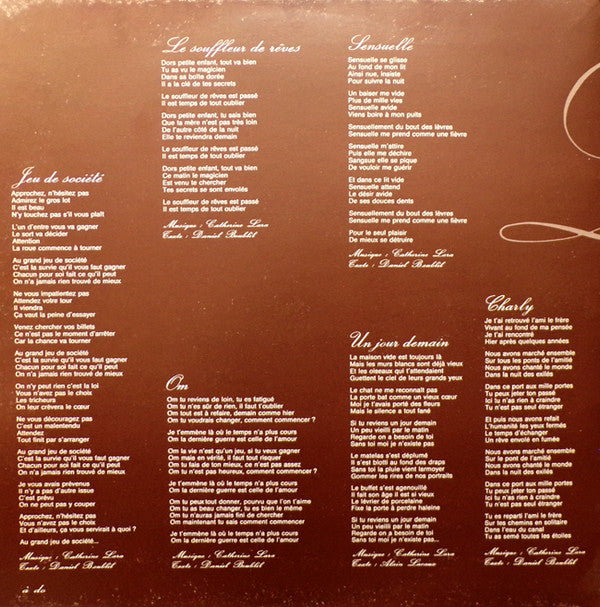 Catherine Lara : Jeux De Societé (LP, Album, Gat)