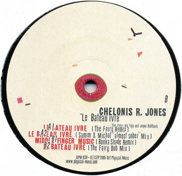 Chelonis R. Jones : Le Bateau Ivre (12")