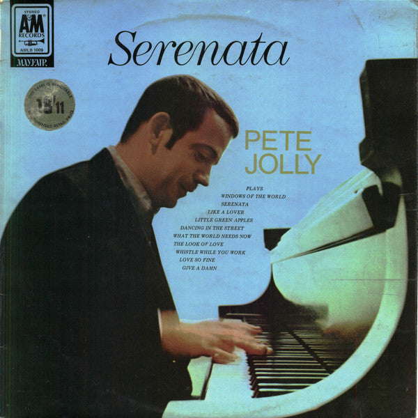 Pete Jolly : Serenata  (LP, Comp)