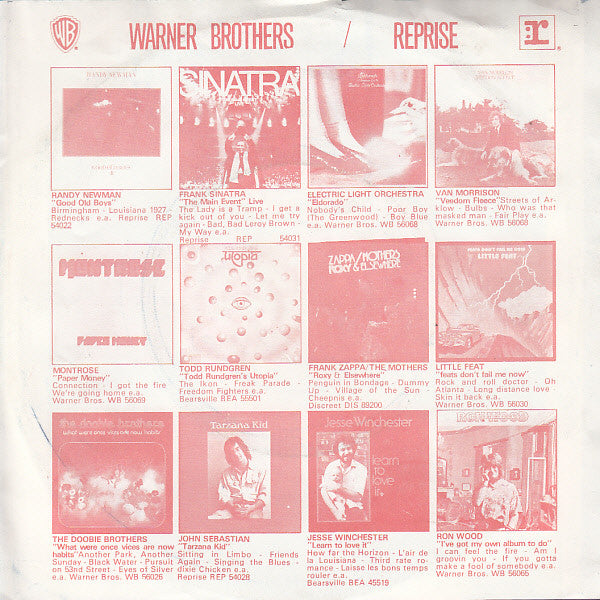 Frank Sinatra : I Believe I'm Gonna Love You  (7", Single)