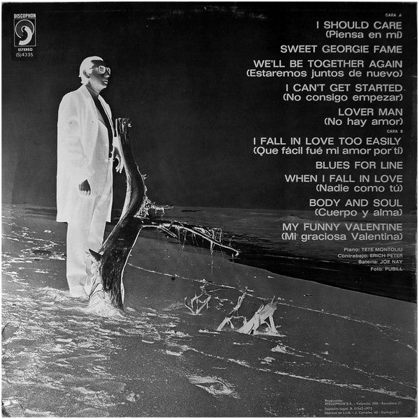 Tete Montoliu : Recordando A Line (LP, Album, RE, Blu)