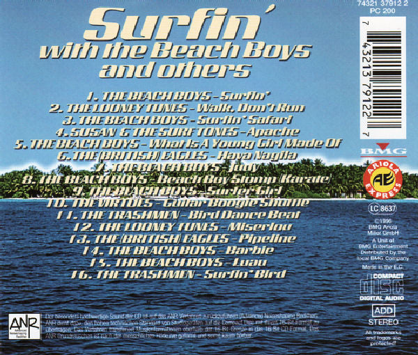 Various : Surfin' With The Beach Boys And Others (CD, Comp)