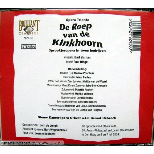 Opera Trionfo : De Roep Van De Kinkhoorn (2xCD, Album)