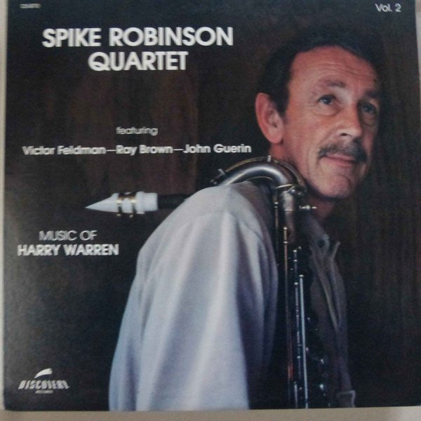 Spike Robinson Quartet Featuring Victor Feldman - Ray Brown - John Guerin : Music Of Harry Warren - Vol. 2 (LP)
