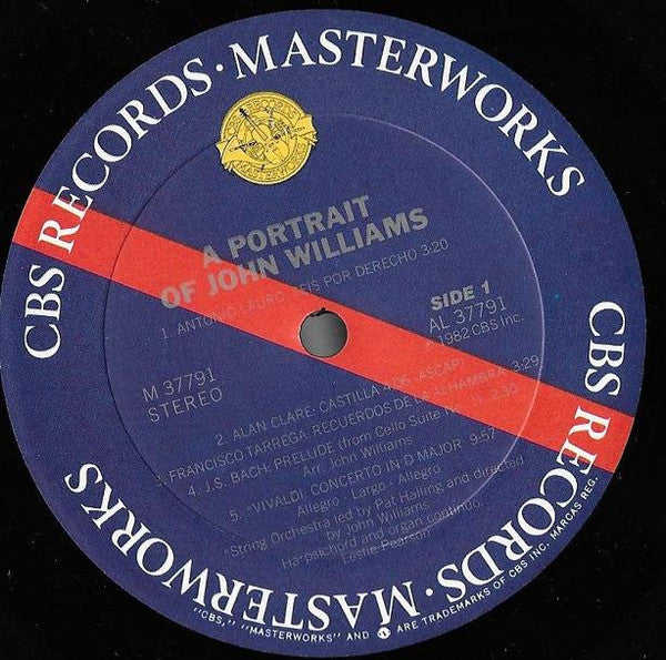 John Williams (7) : Portrait Of John Williams (LP, Album)