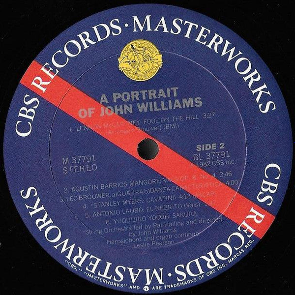 John Williams (7) : Portrait Of John Williams (LP, Album)