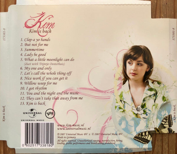 Kim Hoorweg : Kim Is Back (CD, Album)