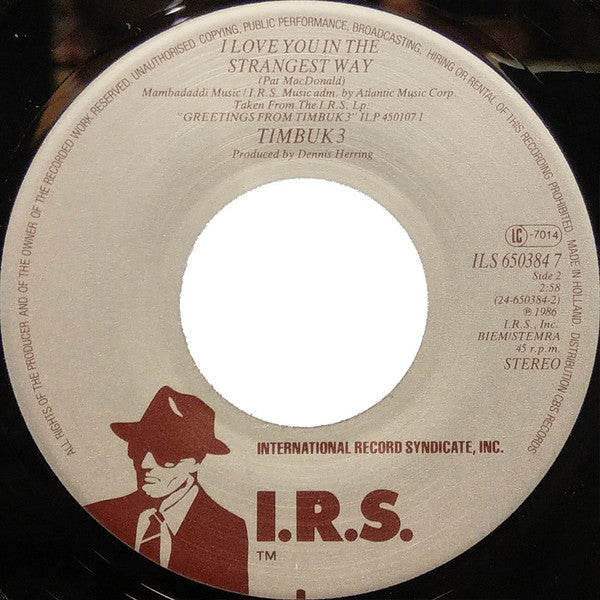 Timbuk 3 : Life Is Hard (7")