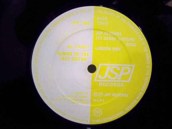 Al Casey : Genius Of The Jazz Guitar (LP, Album)