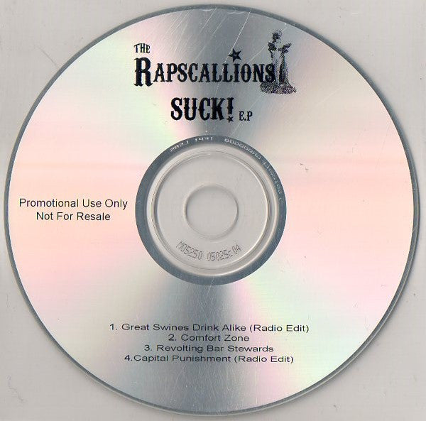 The Rapscallions (3) : Suck E.P (CDr, EP, Promo)