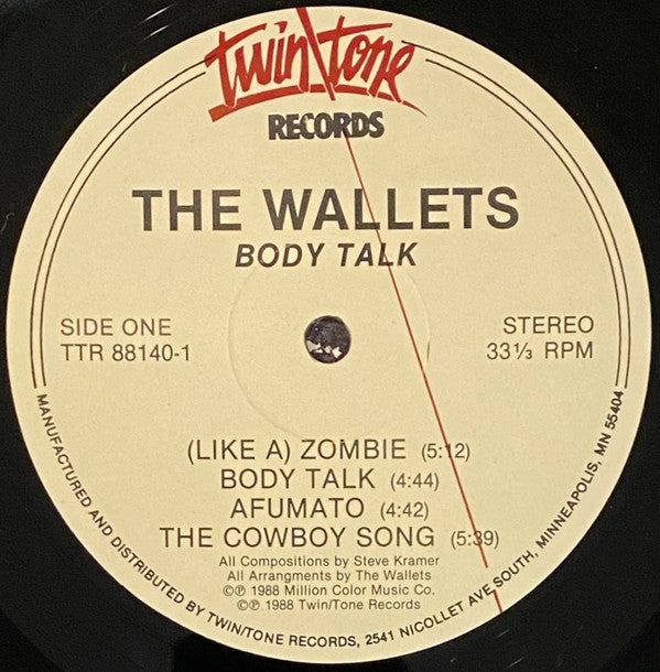 The Wallets : Body Talk (LP, Album)