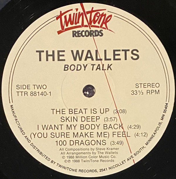 The Wallets : Body Talk (LP, Album)