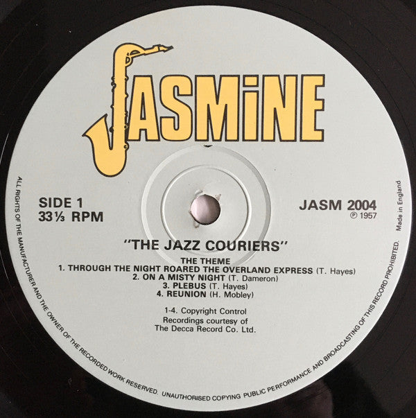 Tubby Hayes And The Jazz Couriers Featuring Ronnie Scott : The Jazz Couriers (LP, Album, Mono, RE)