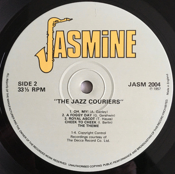 Tubby Hayes And The Jazz Couriers Featuring Ronnie Scott : The Jazz Couriers (LP, Album, Mono, RE)