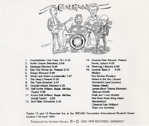 Counterpoint (3) : Now And Then An Anthology 1986-1994 (CD, Album)