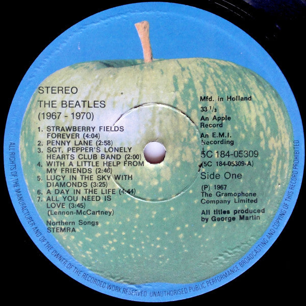 The Beatles : 1967-1970 (2xLP, Comp)