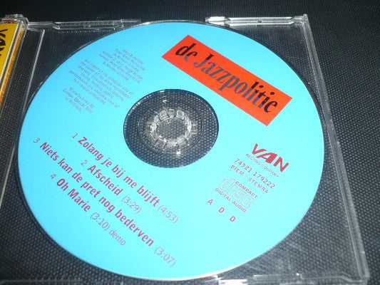 De Jazzpolitie : Zolang Je Bij Me Blijft (CD, Maxi)