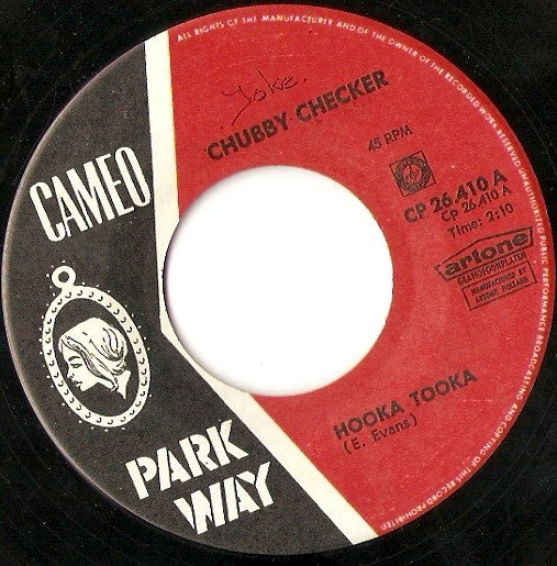 Chubby Checker : Hooka Tooka / Ole Anna (7", Single)