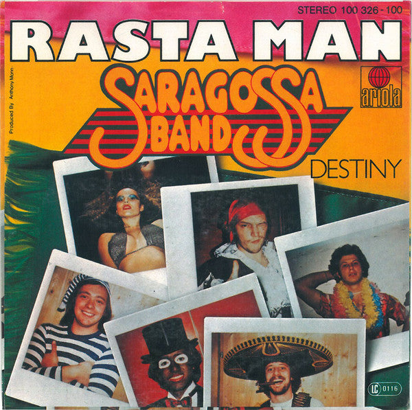Saragossa Band : Rasta Man (7", Single, Non)