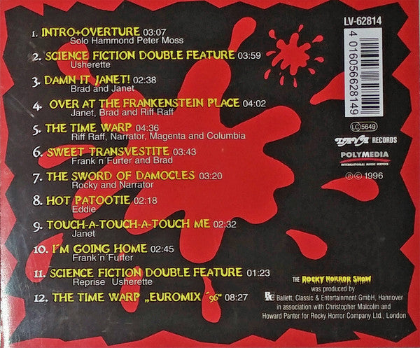 Various : Richard O'Brien's The Rocky Horror Show (Soundtrack From The European Tour 96/97) (CD)