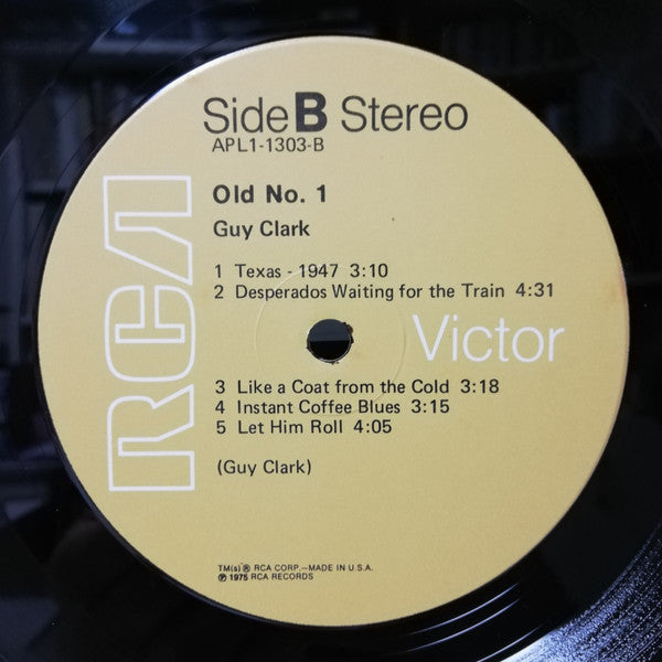 Guy Clark : Old No. 1 (LP, Album, Ind)
