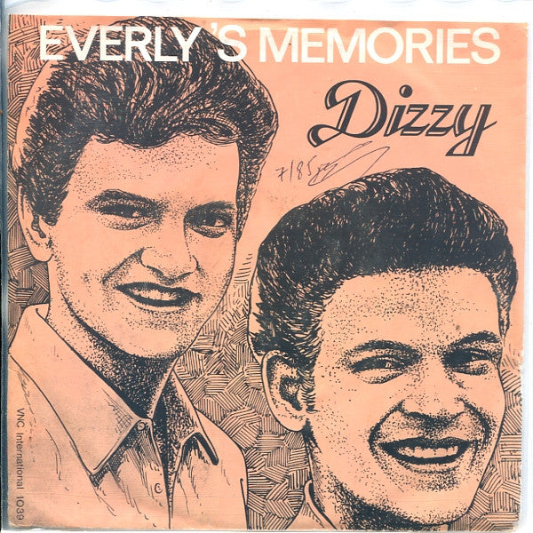 Dizzy (24) : Everly's Memories (7", Single)
