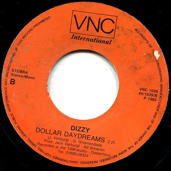 Dizzy (24) : Everly's Memories (7", Single)