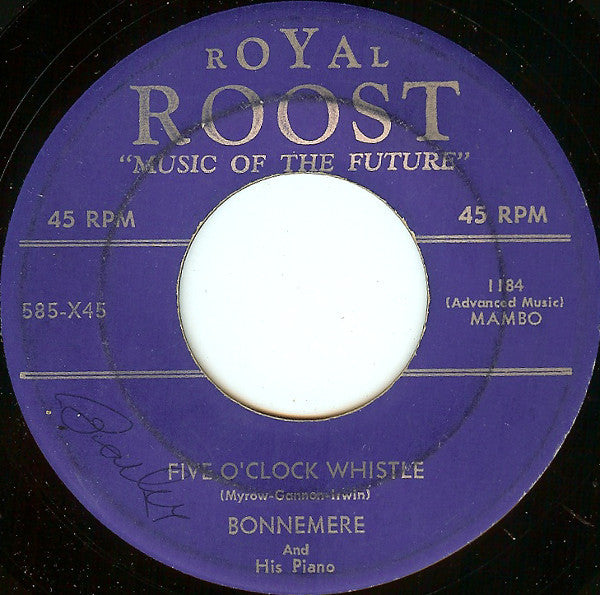 Eddie Bonnemere : Ti-Pi-Tin / Five O'Clock Whistle (7")