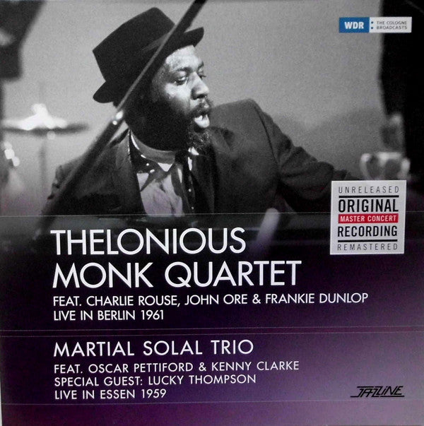 The Thelonious Monk Quartet / Martial Solal Trio : Live In Berlin 1961 /  Live In Essen 1959 (CD, Album, RM)