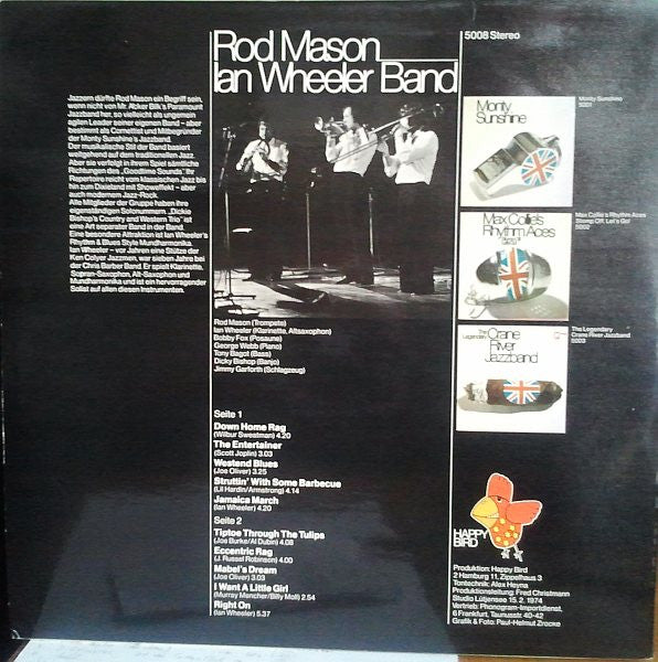 Rod Mason-Ian Wheeler Band : Rod Mason Ian Wheeler Band (LP)
